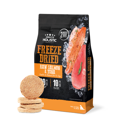 Absolute Holistic Freeze Dried Patties Dog Food (Salmon & Tuna)