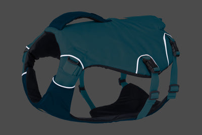 Ruffwear Confluence™ Harness-Style Dog Life Jacket (Biolumin Blue)