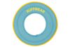 Ruffwear Hydro Plane™ High-Floating Foam Tug & Fetch Toy Fetch Dog Toy (Biolumin Blue)