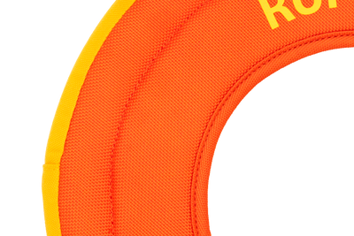 Ruffwear Hydro Plane™ High-Floating Foam Tug & Fetch Toy Fetch Dog Toy (Tangelo Orange)
