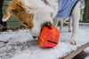 Ruffwear Gnawt-a-Rock™ Natural Rubber Treat Dispenser Throw Dog Toy (Glacial Blue)