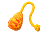 Ruffwear Huck-a-Cone™ Rubber & Rope Tug & Fetch Dog Toy (Salamander Orange)