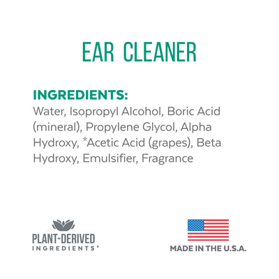 Naturél Promise Clinic Aid Ear Cleaner for Dogs & Cats
