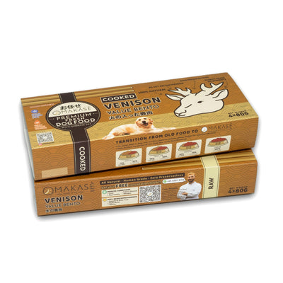 Omakase Value Bento Fresh Dog Food (Venison)
