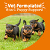 Zesty Paws 8-in-1 Multivitamin Bites Multivitamin Supplements for Puppies (Chicken Flavour)