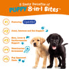 Zesty Paws 8-in-1 Multivitamin Bites Multivitamin Supplements for Puppies (Chicken Flavour)