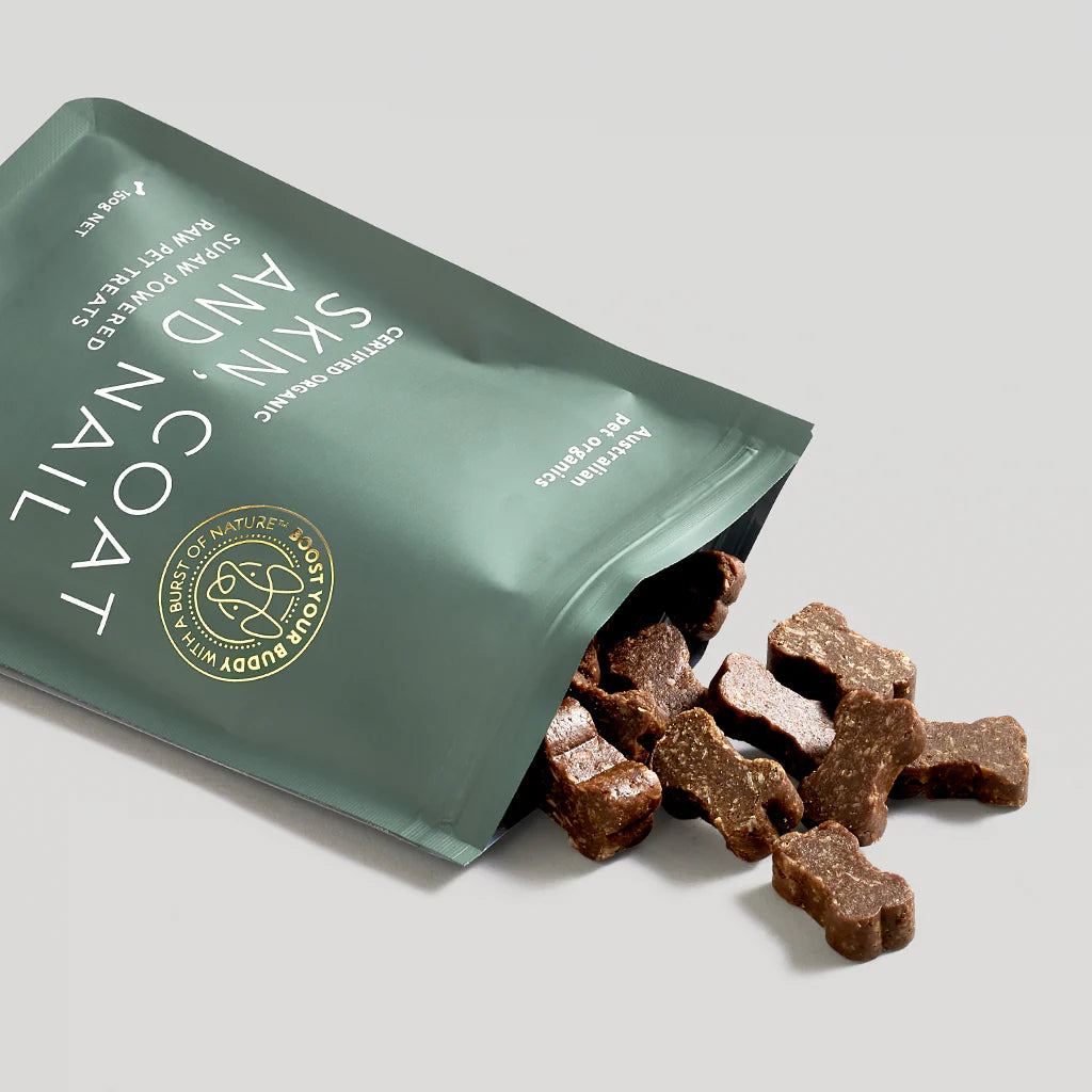 Australian pet organics (Skin, Coat & Nail) Certified Organic Dog Treats