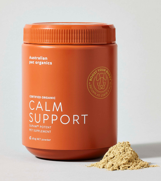 TRY & BUY: Australian pet organics (Calm Support) Certified Organic Supplements for Dogs