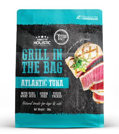 Absolute Holistic Grill In The Bag (Atlantic Tuna) Natural Dog & Cat Treats