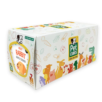 PetCubes Cooked Dog Food (Rabbit)
