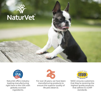 Naturvet Advanced Probiotics & Enzymes + Vet Strength PB6 Probiotic Soft Chew Dog Supplement (70 Count)