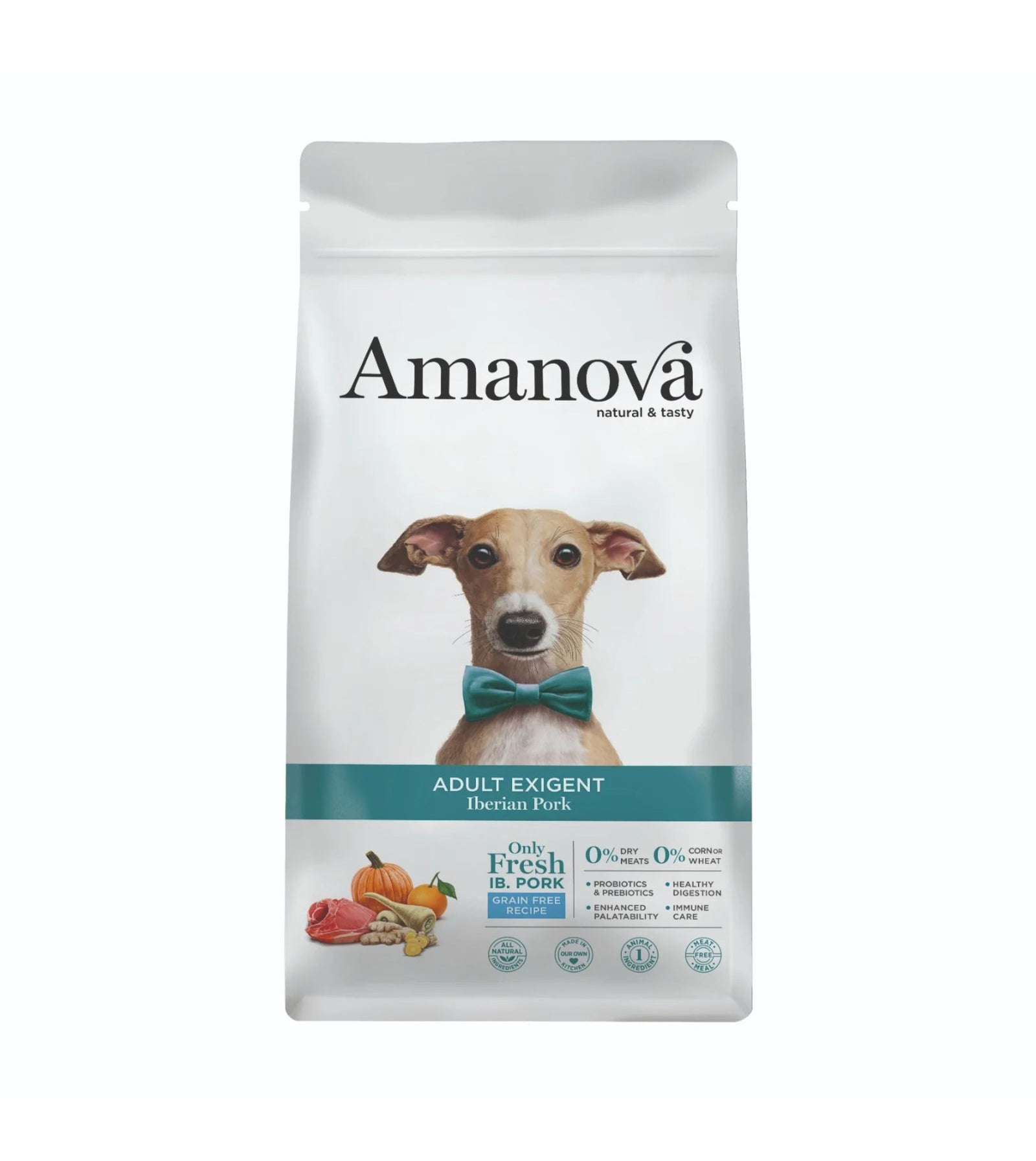 TRY & BUY: Amanova Dog Adult Exigent (Iberian Pork) Dry Dog Food