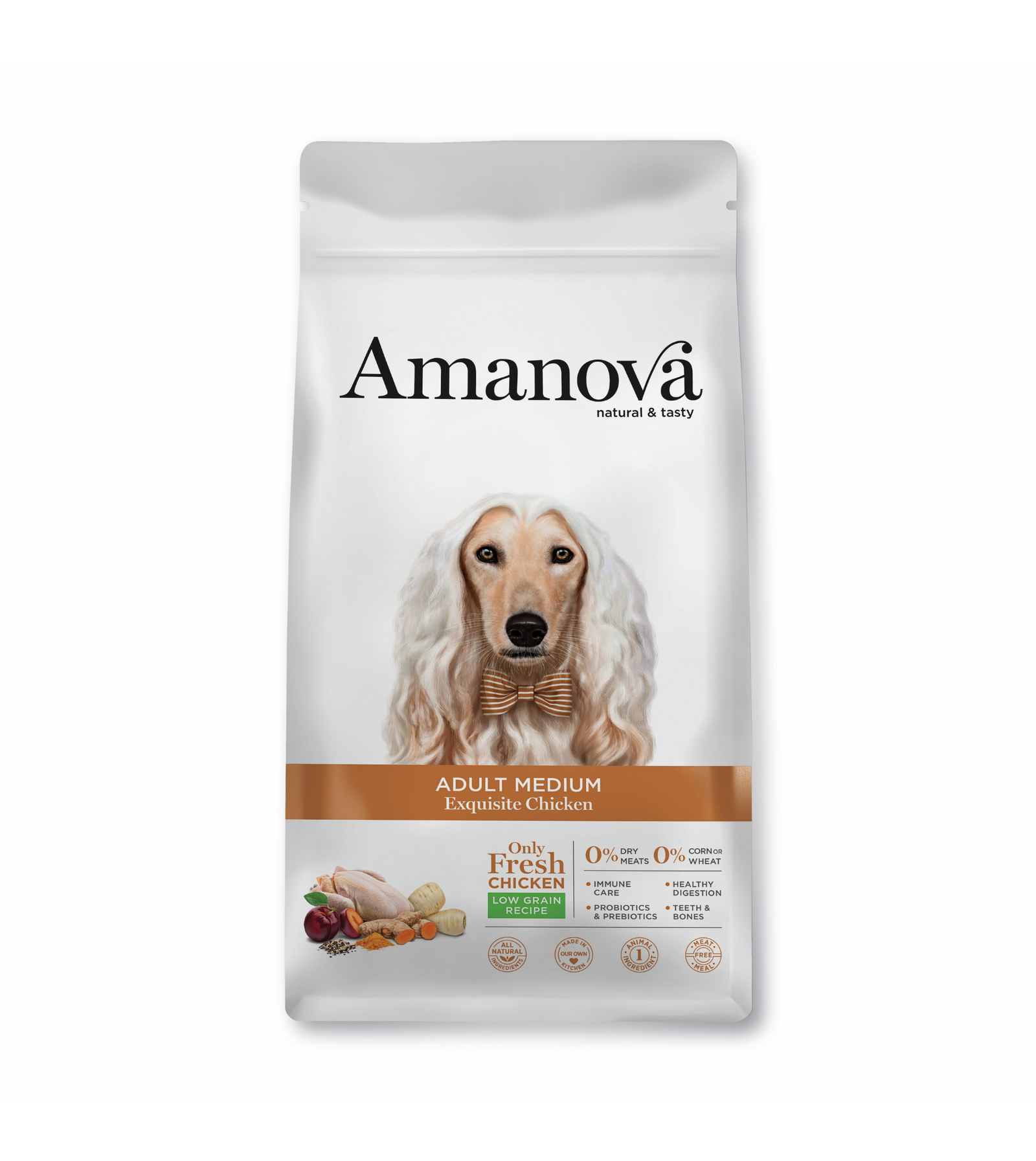 TRY & BUY: Amanova Dog Medium Adult (Chicken) Dry Dog Food