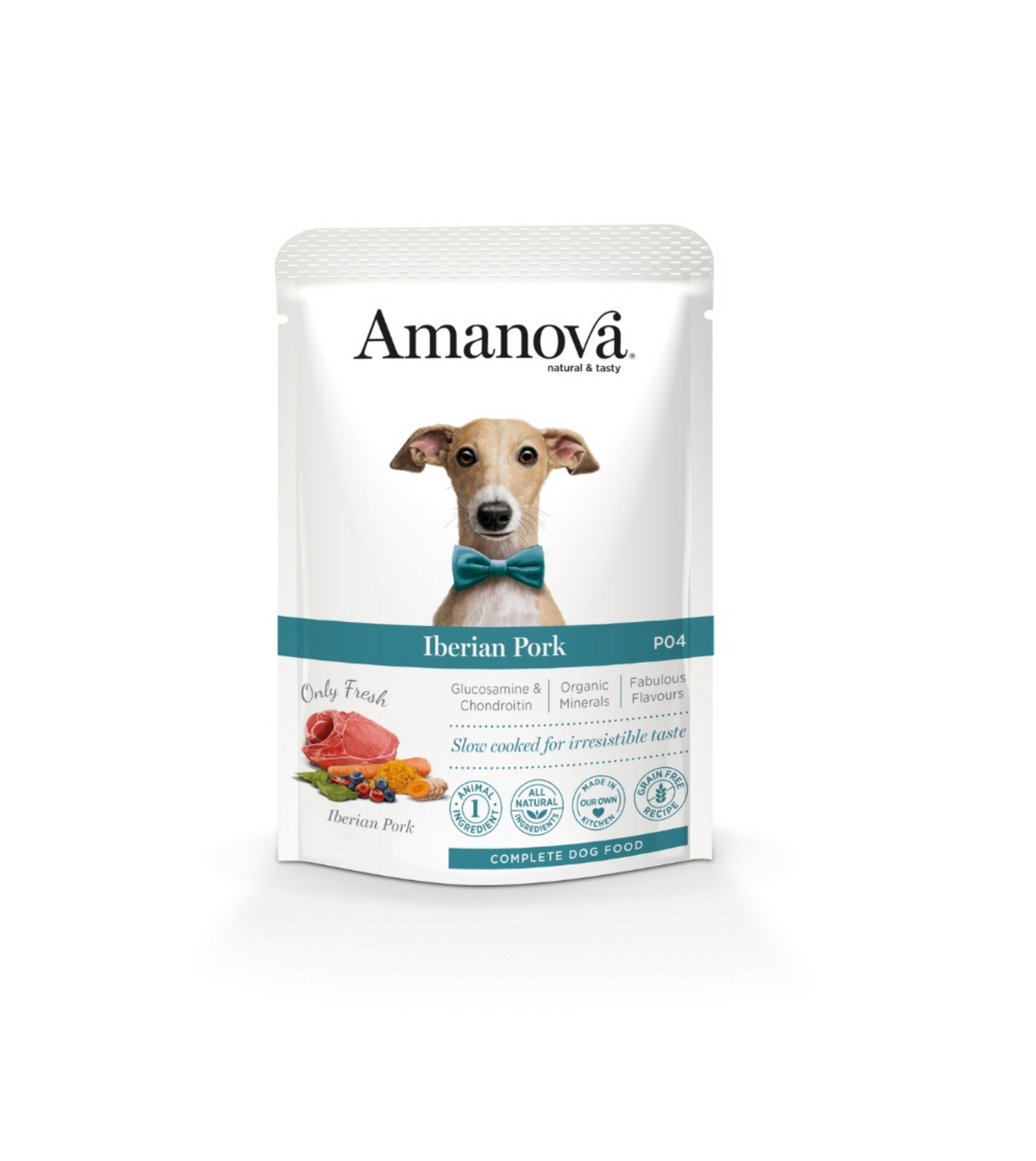 Amanova Dog Pouch Adult (Iberian Pork) Wet Dog Food