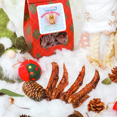 WildChow Air Dried Christmas Dog Treats (Angel Wings)