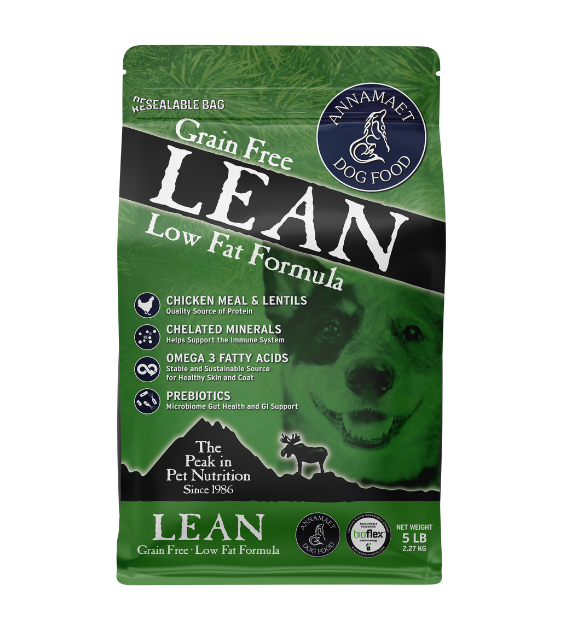Dry dog food with low fat content clearance