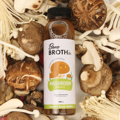 Bone Broth Dr. Frozen Bone Broth For Dogs & Cats (Mushroom)