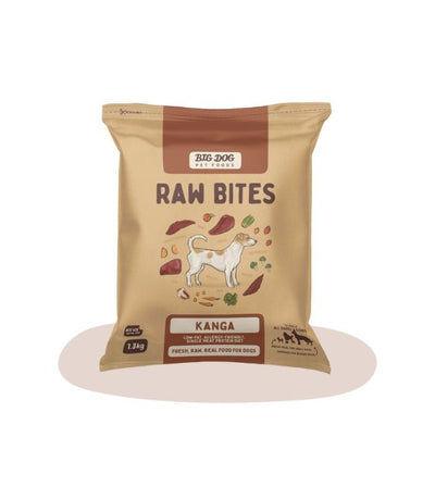 Big Dog Barf Raw Dog Food (Kangaroo Raw Bites)