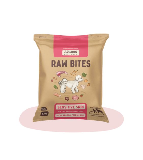 Big Dog Barf Raw Dog Food (Sensitive Skin Raw Bites) Good Dog