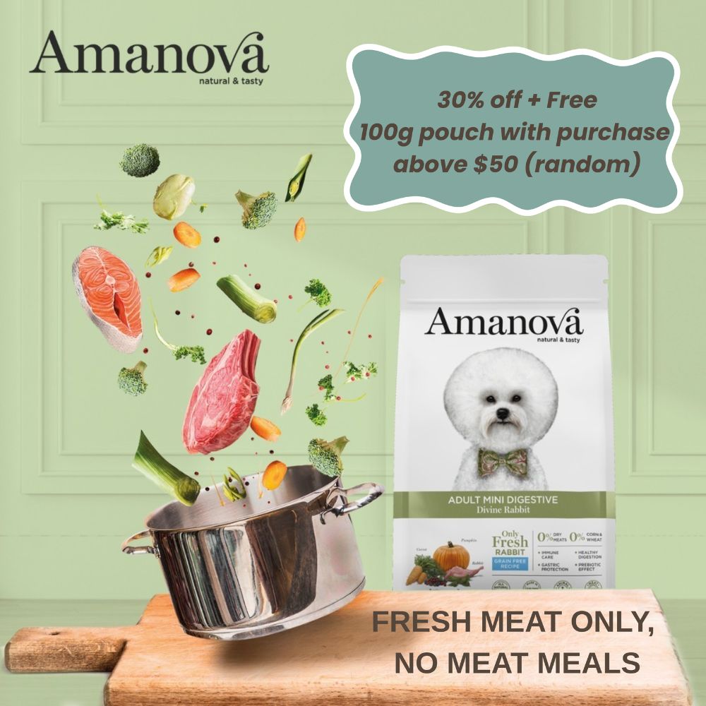 Buy Amanova Dry Dog Food At Good Dog People | Singapore's Best Online Pet Store