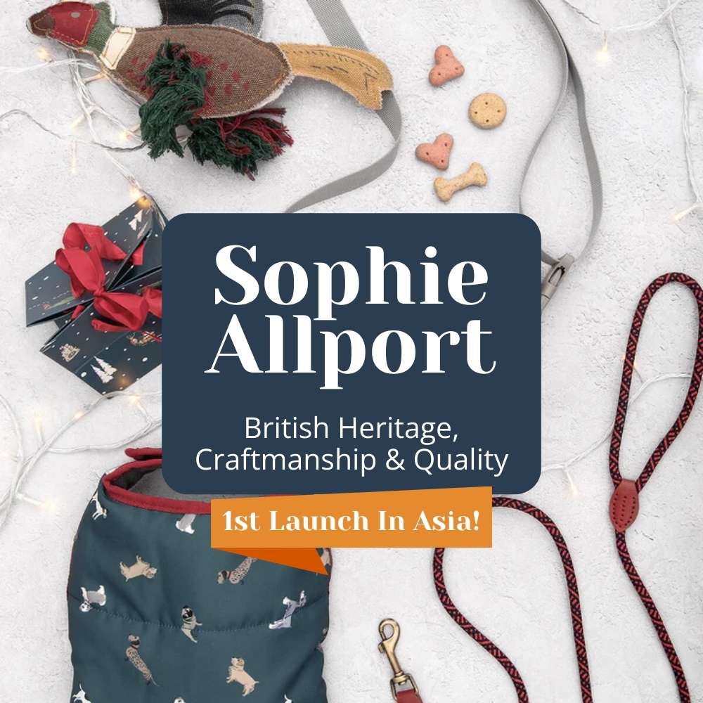 Buy Sophie Allport Dog Accessories At Good Dog People | Singapore's Best Online Pet Store