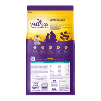 Wellness Complete Health Wholesome Grains Adult Dry Dog Food (Whitefish & Sweet Potato Recipe)