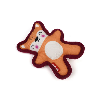 Spike! Canvas Bear Plush Dog Toy