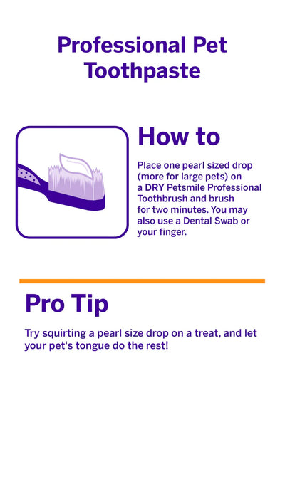Petsmile Professional Pet Toothpaste for Dogs & Cats (Say Cheese Flavor)