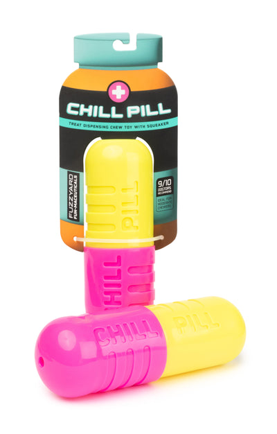 Fuzzyard Treat Dispensing Interactive Dog Chew Toy (Chill Pill)