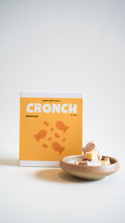 $11.90 ONLY [CLEARANCE]: Licked CRONCH Freeze Dried Dog & Cat Treats (Goldfish)