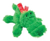 Kong Holiday Cozie Alligator With Scarf Plush Dog Toy