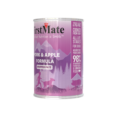 FirstMate Pork & Apple Whipped Paté Wet Dog Food
