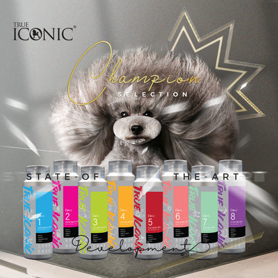 TRUE ICONIC Show Beauty Bath Brightening Shampoo for Dogs