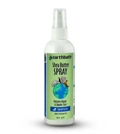 Earthbath Hypoallergenic Moisture Repair & Dander Care Shea Butter Spray for Dogs and Cats