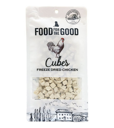 Food For The Good Freeze Dried Chicken Cubes Cat & Dog Treats