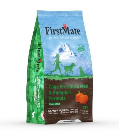 FirstMate Grain-Free FirstMate Cage Free Duck & Pumpkin Formula Dry Dog Food