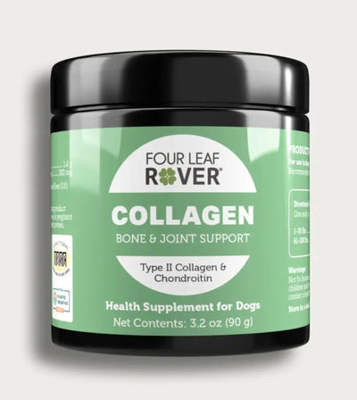 Four Leaf Rover Collagen Bone & Joint Support Health Supplements for Dogs