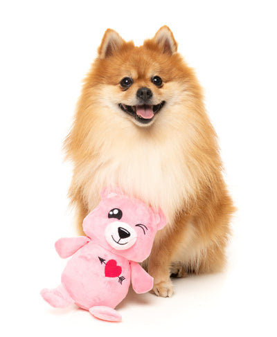 FuzzYard Valentine's Day Plush Dog Toy (Nothing Butt Love Bear)