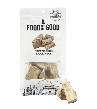 Food For The Good Freeze Dried Duck Neck Cat & Dog Treats