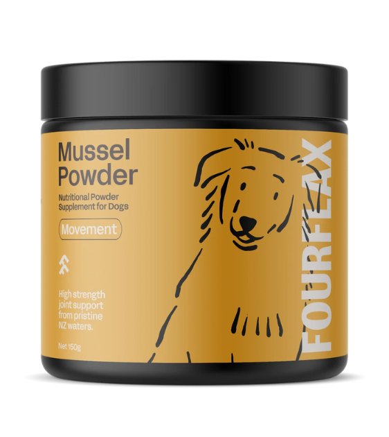 Fourflax Nutritional Powder Supplement for Dogs (Mussel Powder)