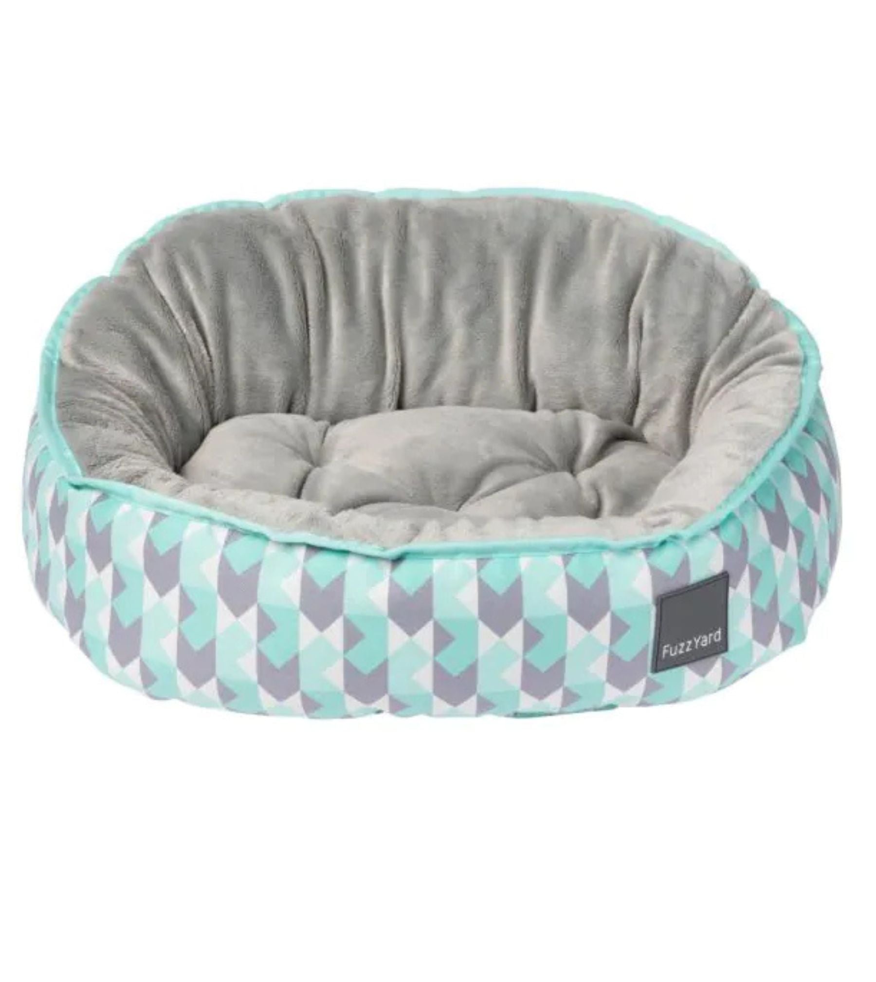 FuzzYard_Reversible_Bed_for_Dogs_Cats_Mint_Fizz