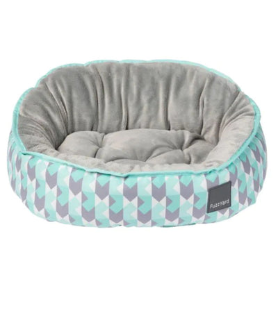 FuzzYard Reversible Bed for Dogs & Cats (Mint Fizz)