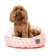FuzzYard Reversible Bed for Dogs & Cats (Pink Lemonade)