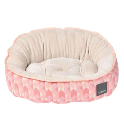 FuzzYard Reversible Bed for Dogs & Cats (Pink Lemonade)