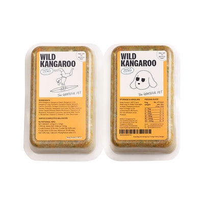 The Grateful Pet Cooked Dog Food (Wild Kangaroo)