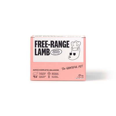 The Grateful Pet Cooked Dog Food (Free-Range Lamb)