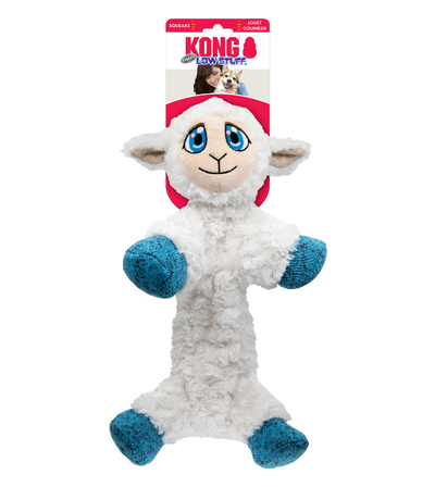 KONG Low Stuff Lamb Flopzie Dog Toy