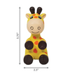 KONG Wiggi Giraffe Dog Toy (Small)