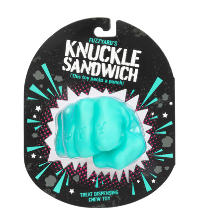 Fuzzyard Treat Dispensing Interactive Dog Chew Toy (Knuckle Sandwich)