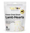 The Paw Grocer Freeze Dried White Label Cat & Dog Treats (Lamb Hearts)